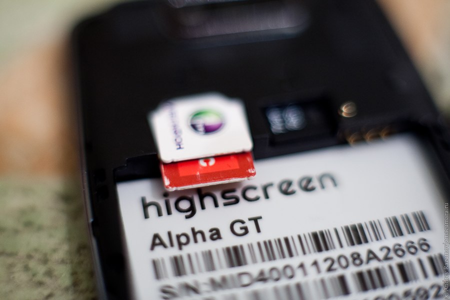 Highscreen Alpha GT обзор смартфона