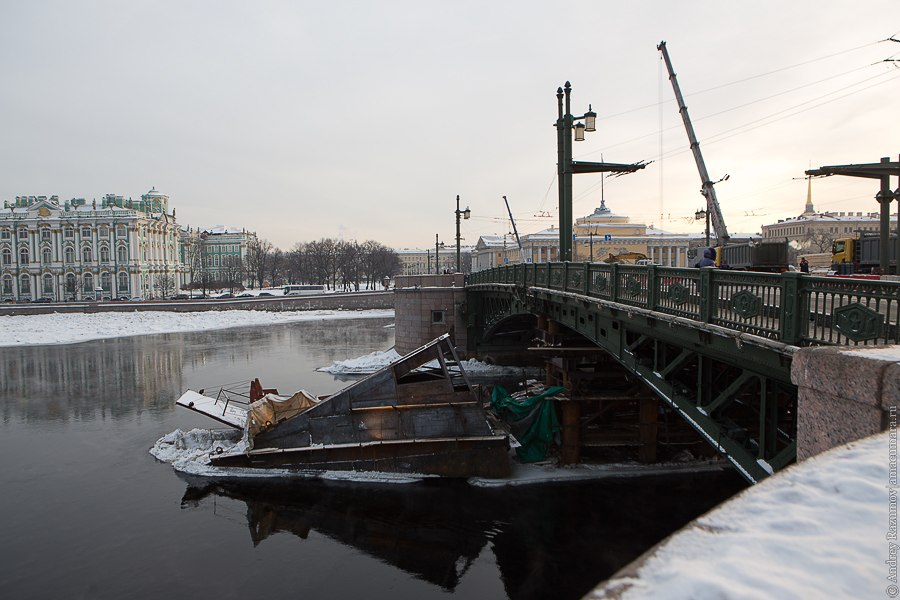 ремонт реконструкция Дворцовый мост